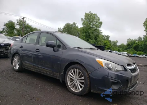 2013 Subaru Impreza Premium from USA, damaged, VIN JF1GJAD64DH011760